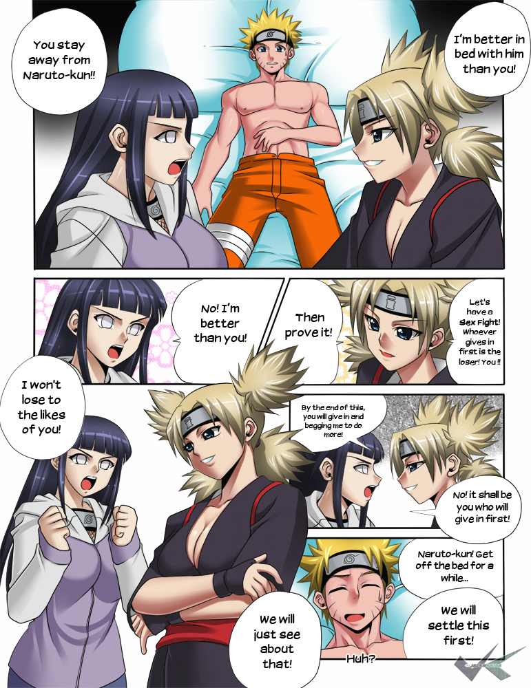 NaruHinaTemari Doujin (Naruto) [JadenKaiba]