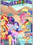 Party at Rainbow Cover (My Little Pony – Equestria Girls) [Palcomix]