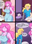 Pb helps Finn deal with an issue… (Adventure Time) [Hermit Moth]