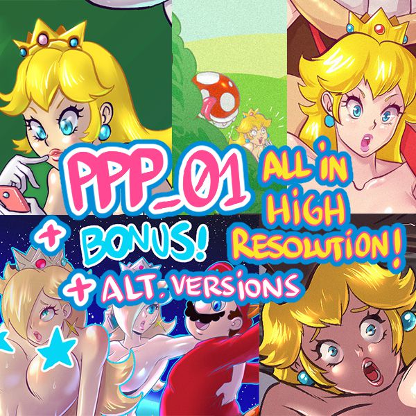 Peach Pregnancy Project (Mario) [SuperSatanSon]
