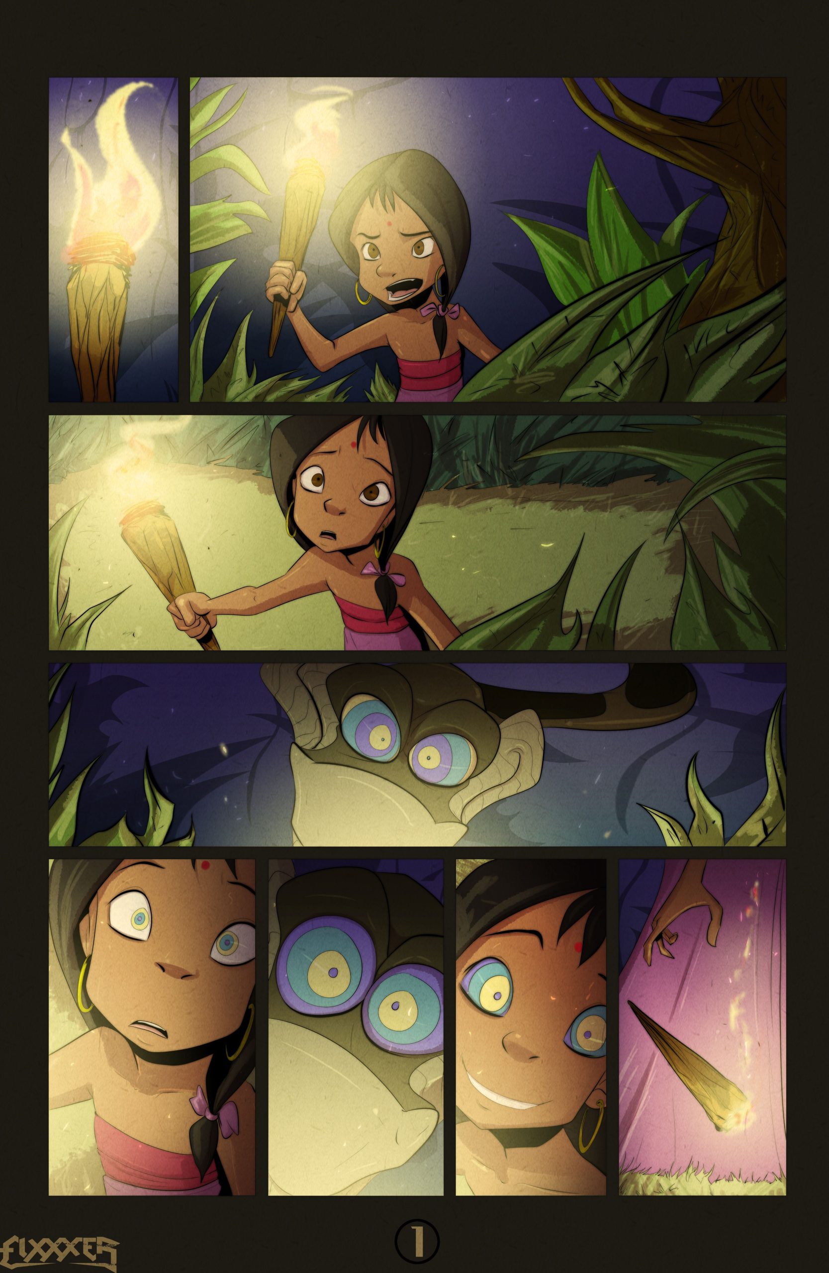 Shanti And Kaa Mini Comics (The Jungle Book) [FIXXXER]