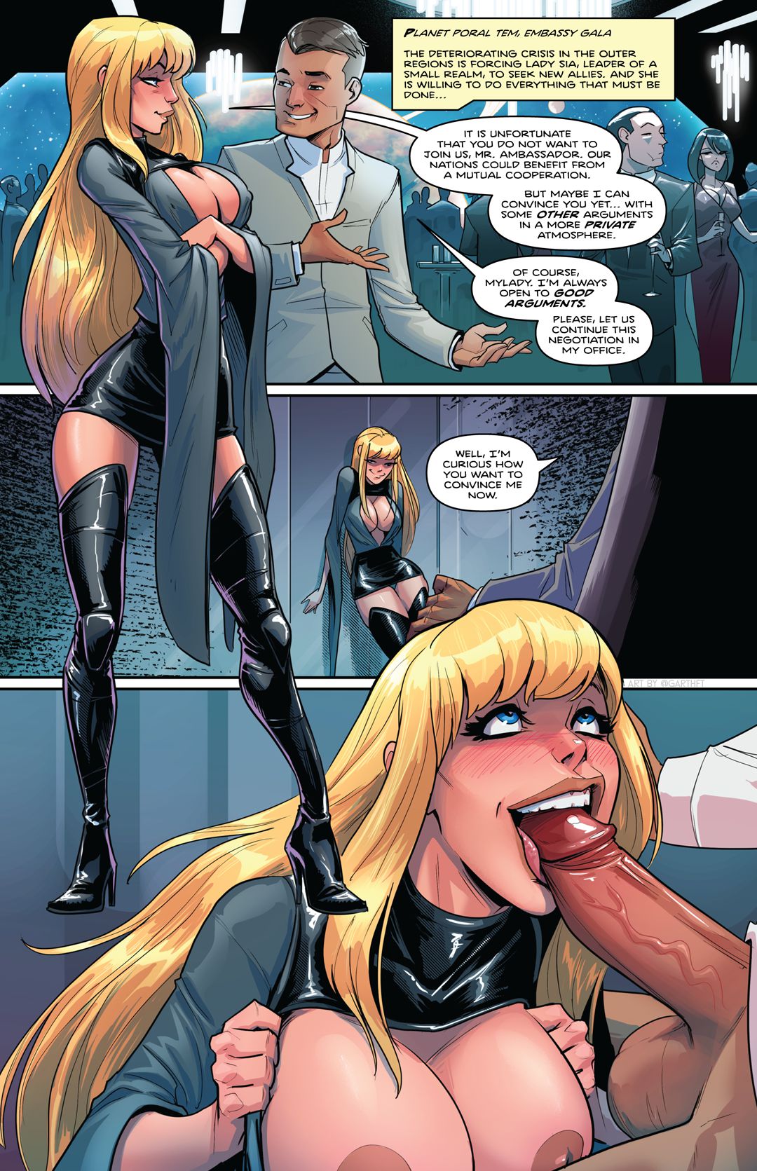 Sia’s Ways Of Diplomacy [Garth Graham | Temporal Wolf]