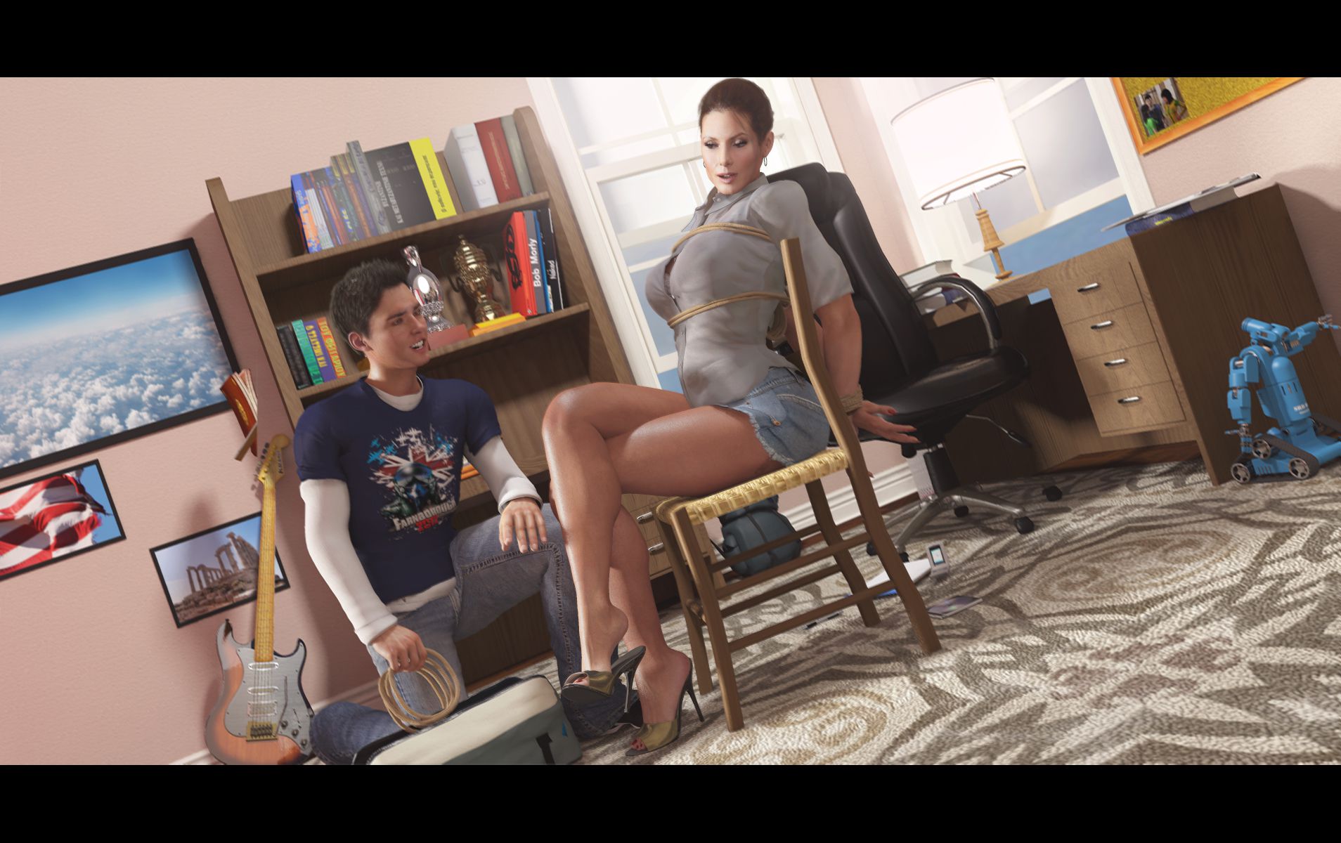 Tied Mom [Studio AD]