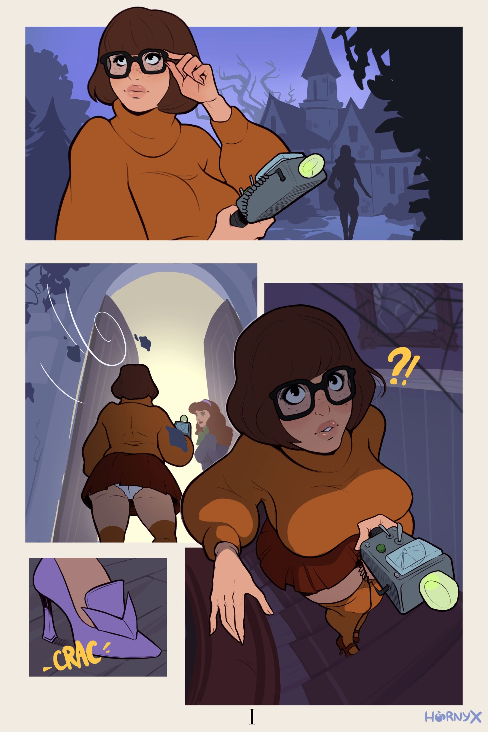 Velma and Daphne’s spooky night (Scooby-Doo) [Hornyx]