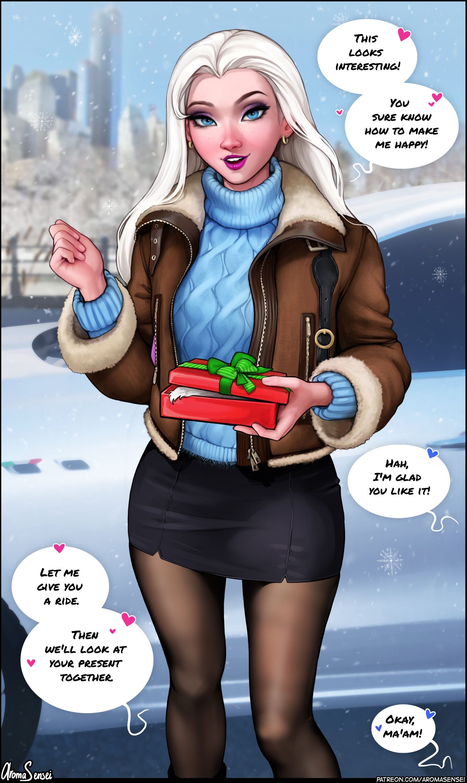 X-Mas Present For Elsa (Frozen) [Aroma Sensei]