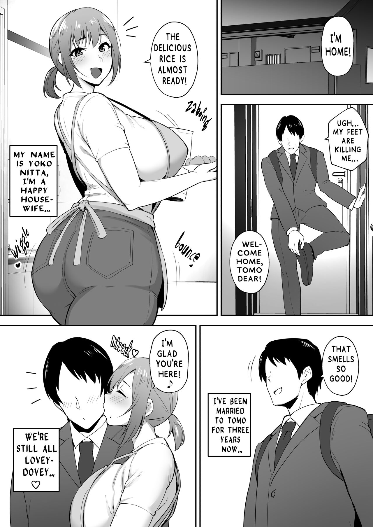 Yoko, Cheating Vigorous Busty Wife [Gagarin Kichi]