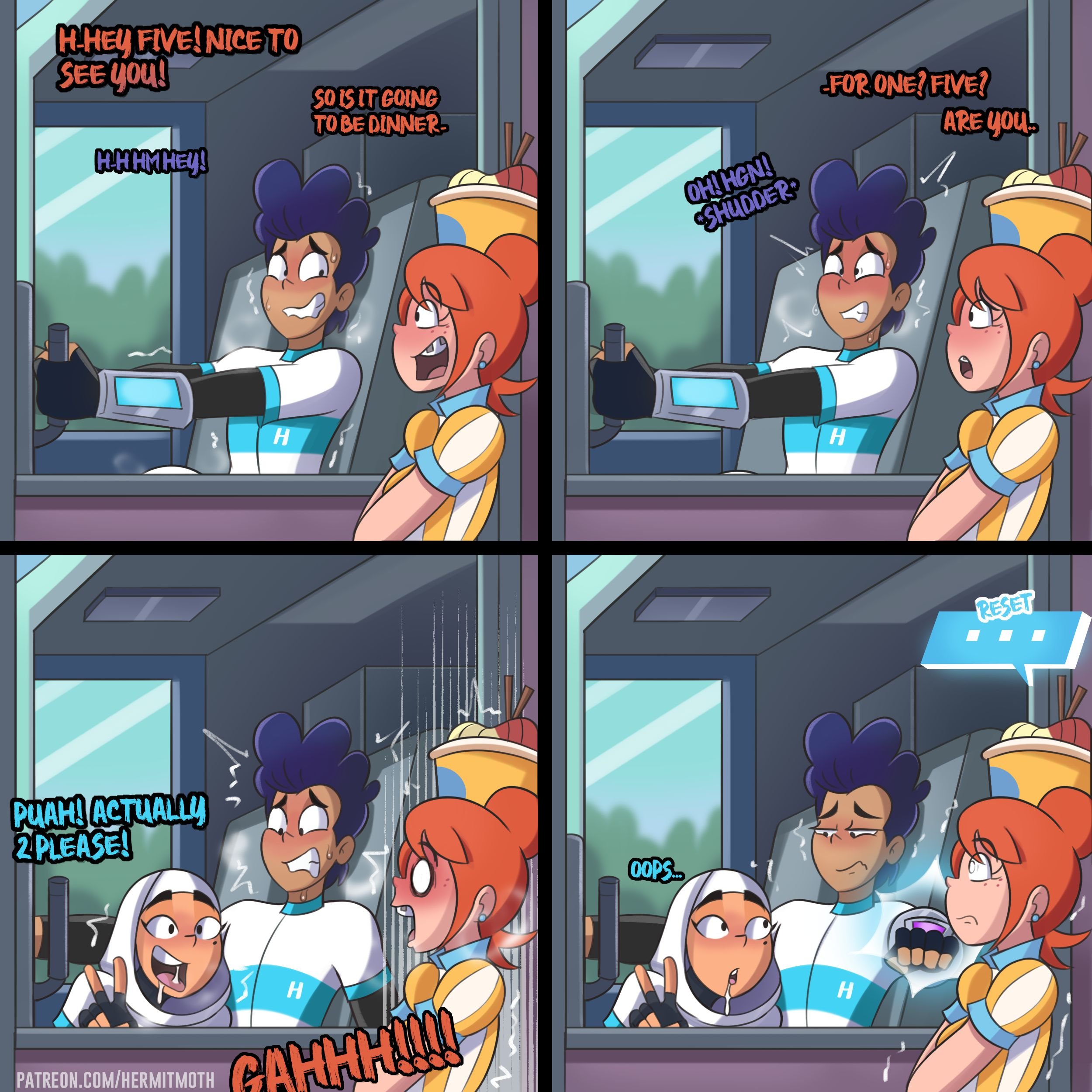 Zahra short set (Glitch Techs) [Hermit Moth]