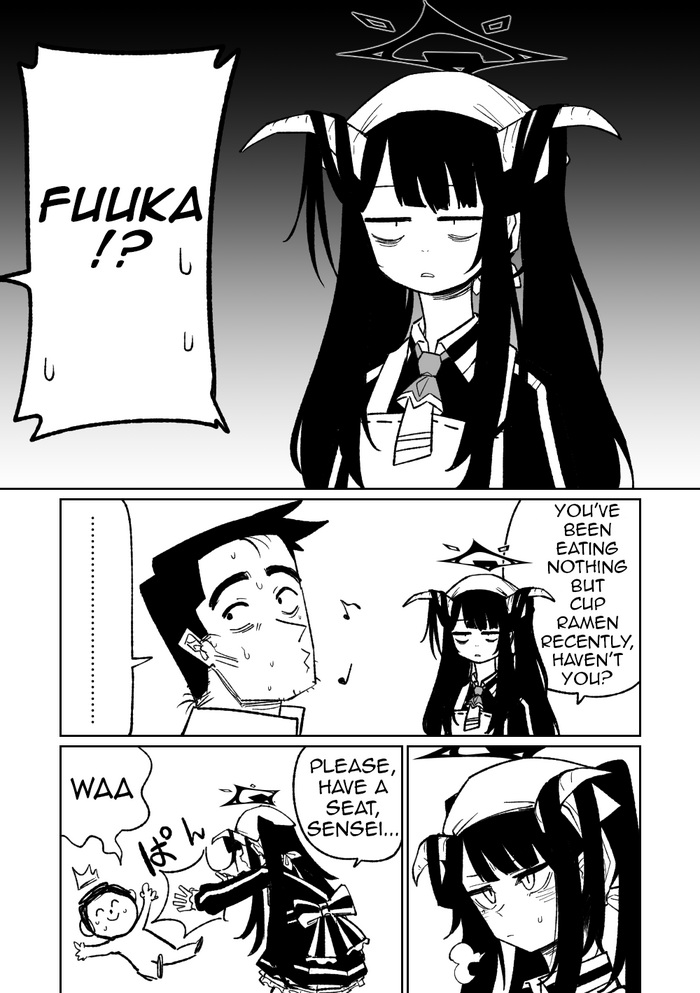 [Asahina Yoshitosi] Fuuka Doku Main Dish (Blue Archive) [English](Shiririn)