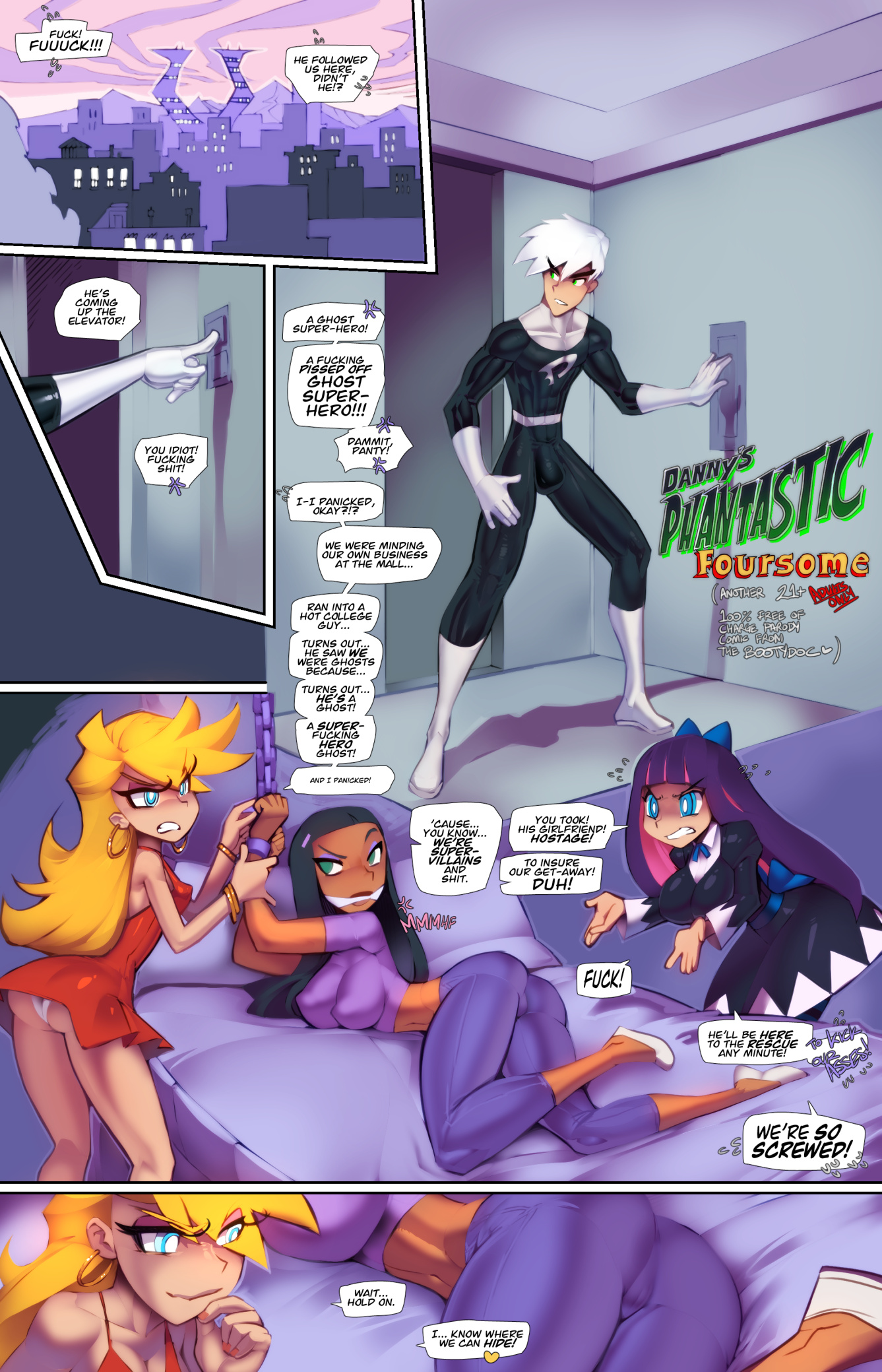 Danny's Phantastic Foursome (Danny Phantom) [Fred Perry]