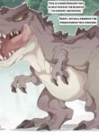 [imaat] Dinosaur-shaped dragon VORE [English/Japanese]