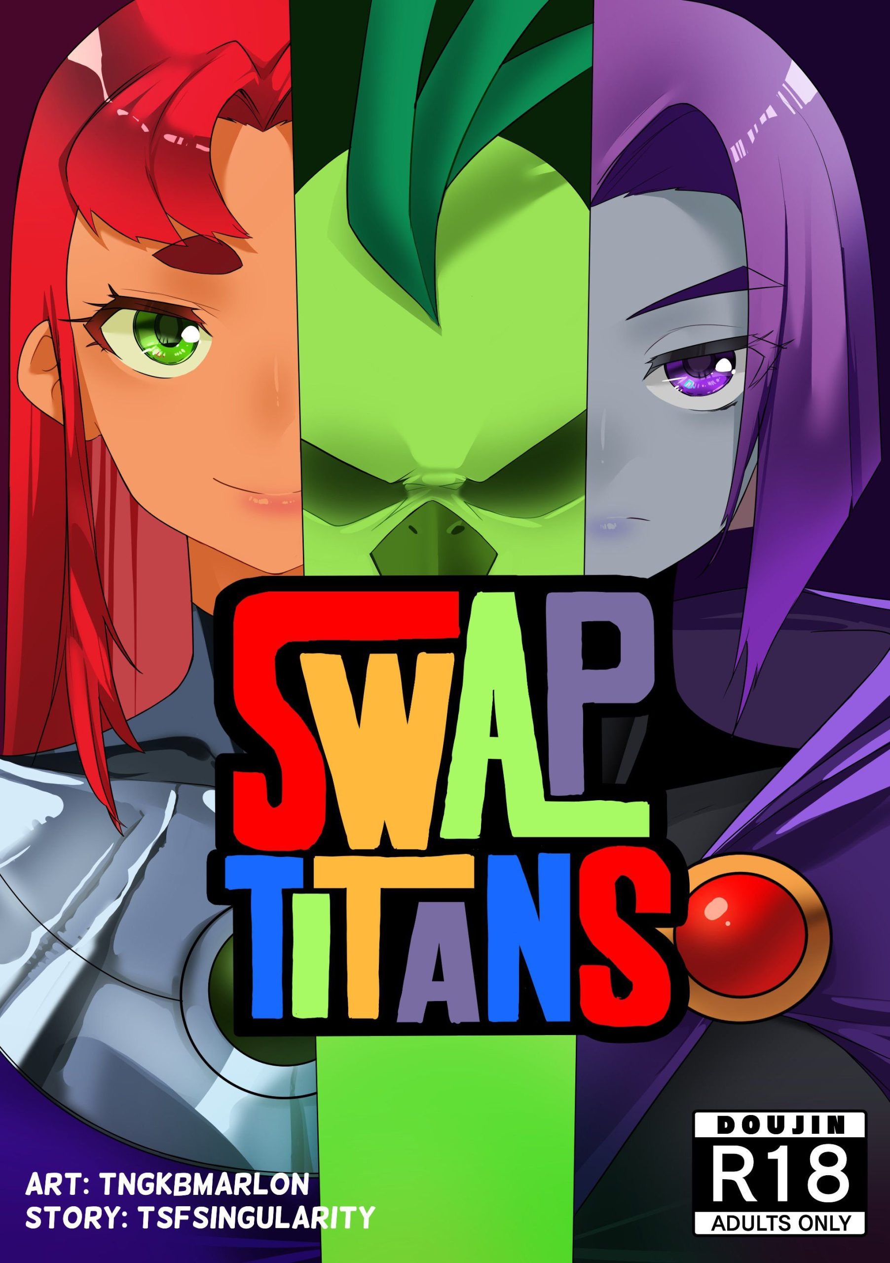 Swap Titans (Teen Titans) [TSFSingularity , TNGKBmarlon]