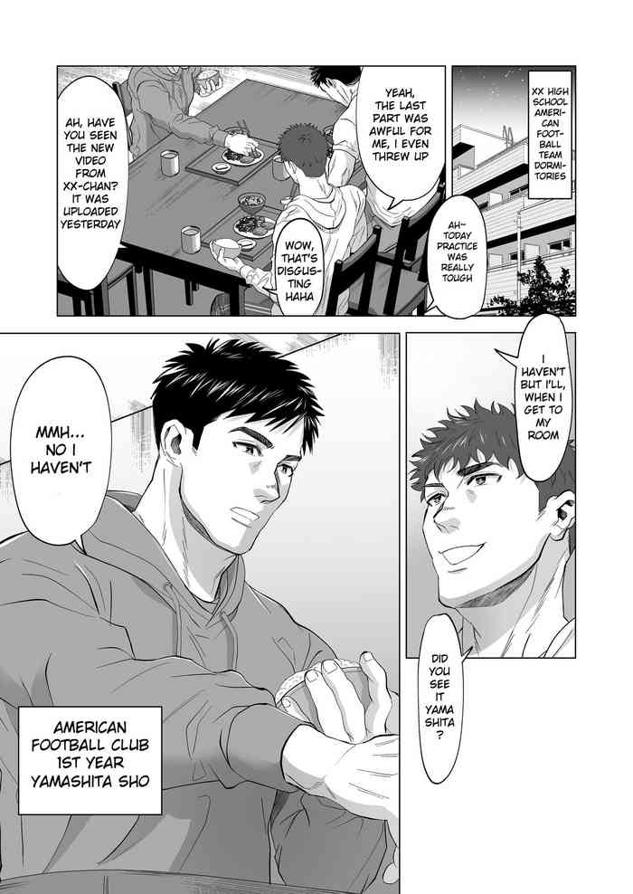 [Shiro] The processing room of a powerful American football team [ENG]