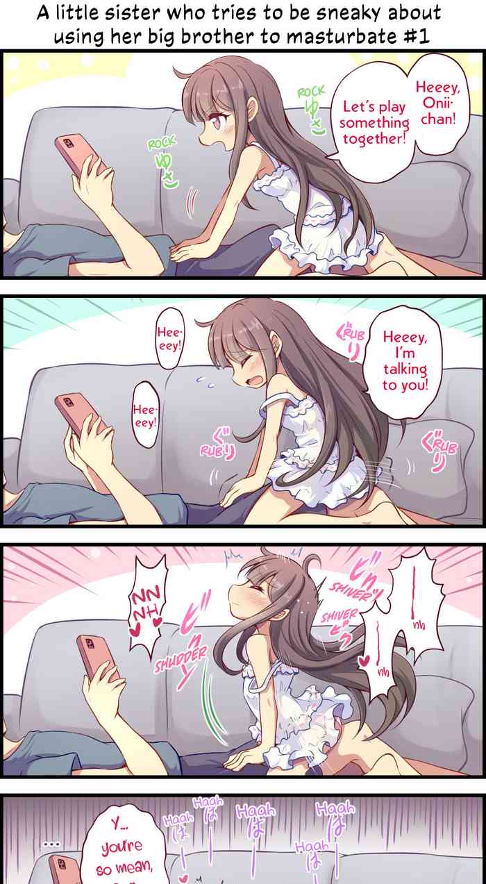 [Tomagiri] Barenai You Ni Nii De Onanii Suru Imouto-Chan | A Little Sister Who Tries to Be Sneaky About Using Her Big Brother to Masturbate [English] [Solas]