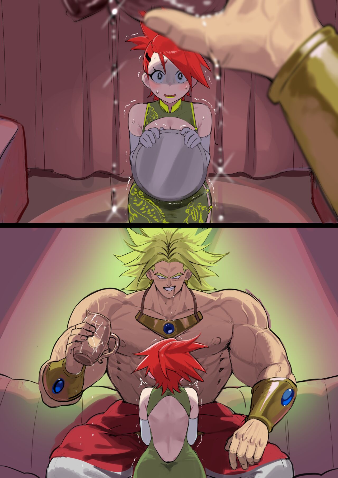 BROLY X Frankie (Foster's Home for Imaginary Friends / Dragon Ball Super) [Nia4294]