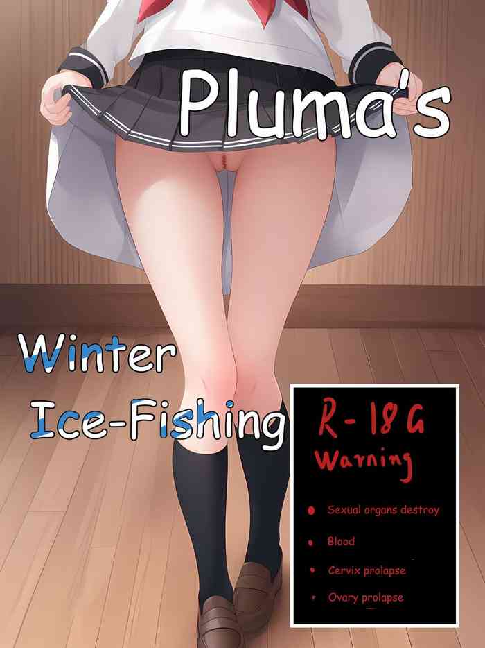 Pluma's ice-fishing