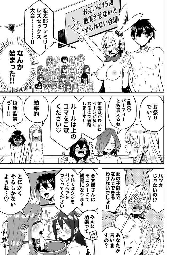 [shasha inu] Rentarou Famirī Rezu Sekkusu Taikai | Rentarou Family Lesbian Sex Tournament (Kimi no Koto ga Daidaidaidaidaisuki na 100-nin no Kanojo) [Japanese, English]