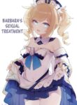 [Wasabi Mochi (Momosawa)] Barbara-chan ga Ecchi na Chiryou o Shite kureru Hon | Barbara's Sexual Treatment (Genshin Impact) [English] [Shiromaru] [Digital]