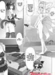 [Blacktan] Futanari Suzuran-chan (Arknights) [English] [Doujins.com]