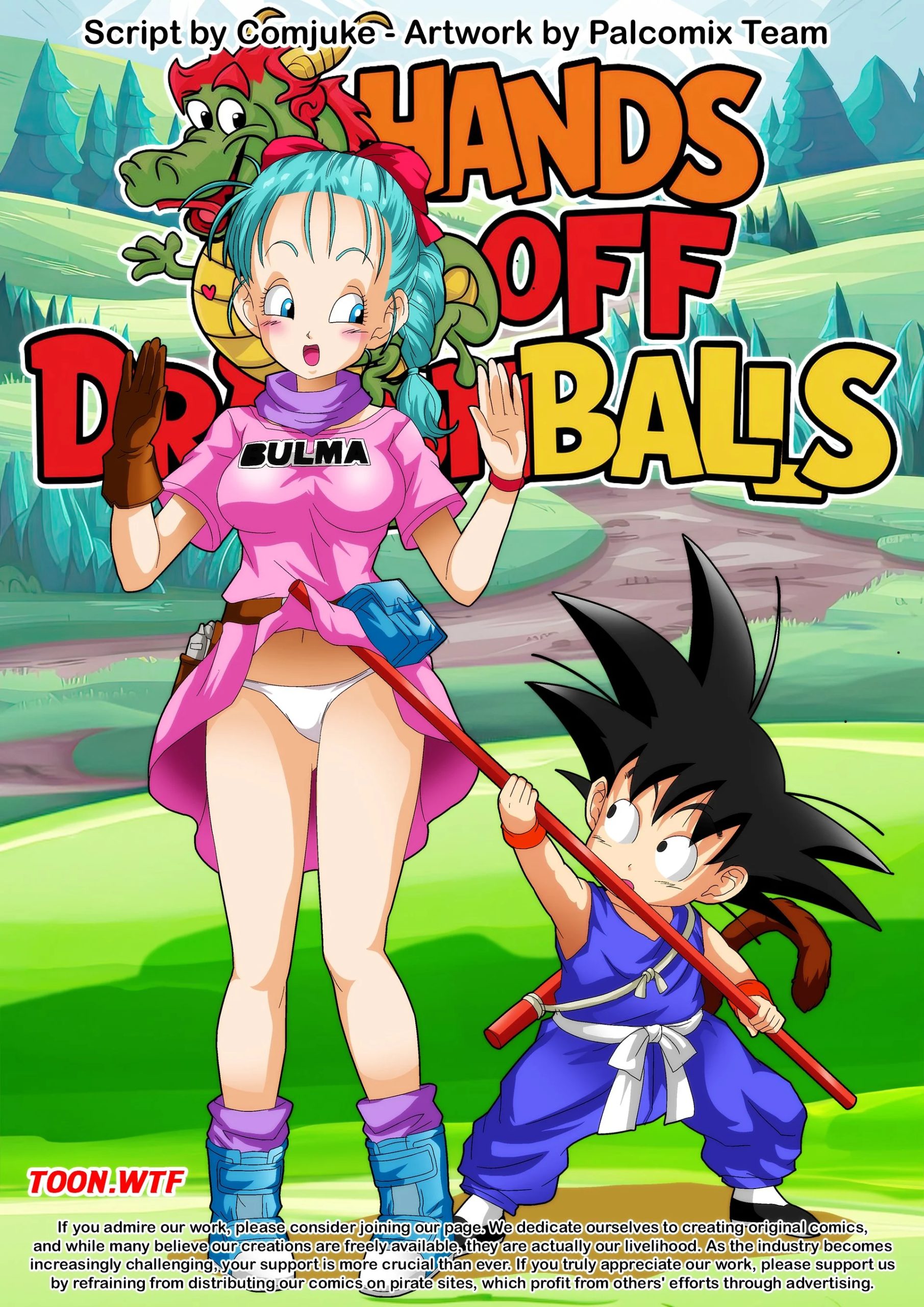 Hands Off Dragon Balls (Dragon Ball) [Palcomix]