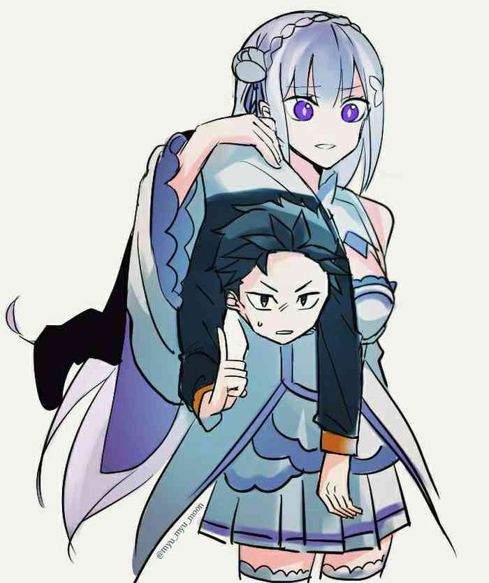 [Angel] Subaru x Emilia Ugoira (Re:Zero kara Hajimeru Isekai Seikatsu)