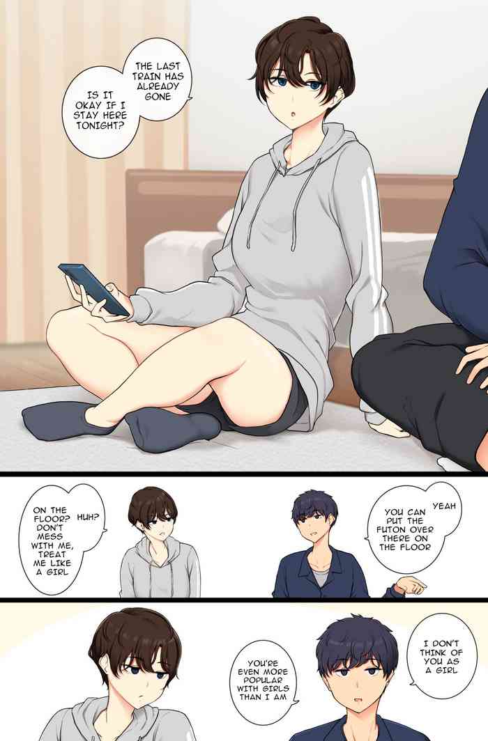 [Wakamatsu] Onnanoko Atsukai Shinai to Mesu Dearu Koto o Wakarasetekuru Boyish Joshi | A boyish girl who will show you that she is female if you don't treat her like one [English]