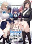 [Armadillo (Daiji)] Tamari ni Tamatta Seiyoku Uketomemasu Sensei no Koto ga Daisukidakara... Seishori Schedule Go-Youi Shimashita (Blue Archive) [English] [head empty] [Digital]