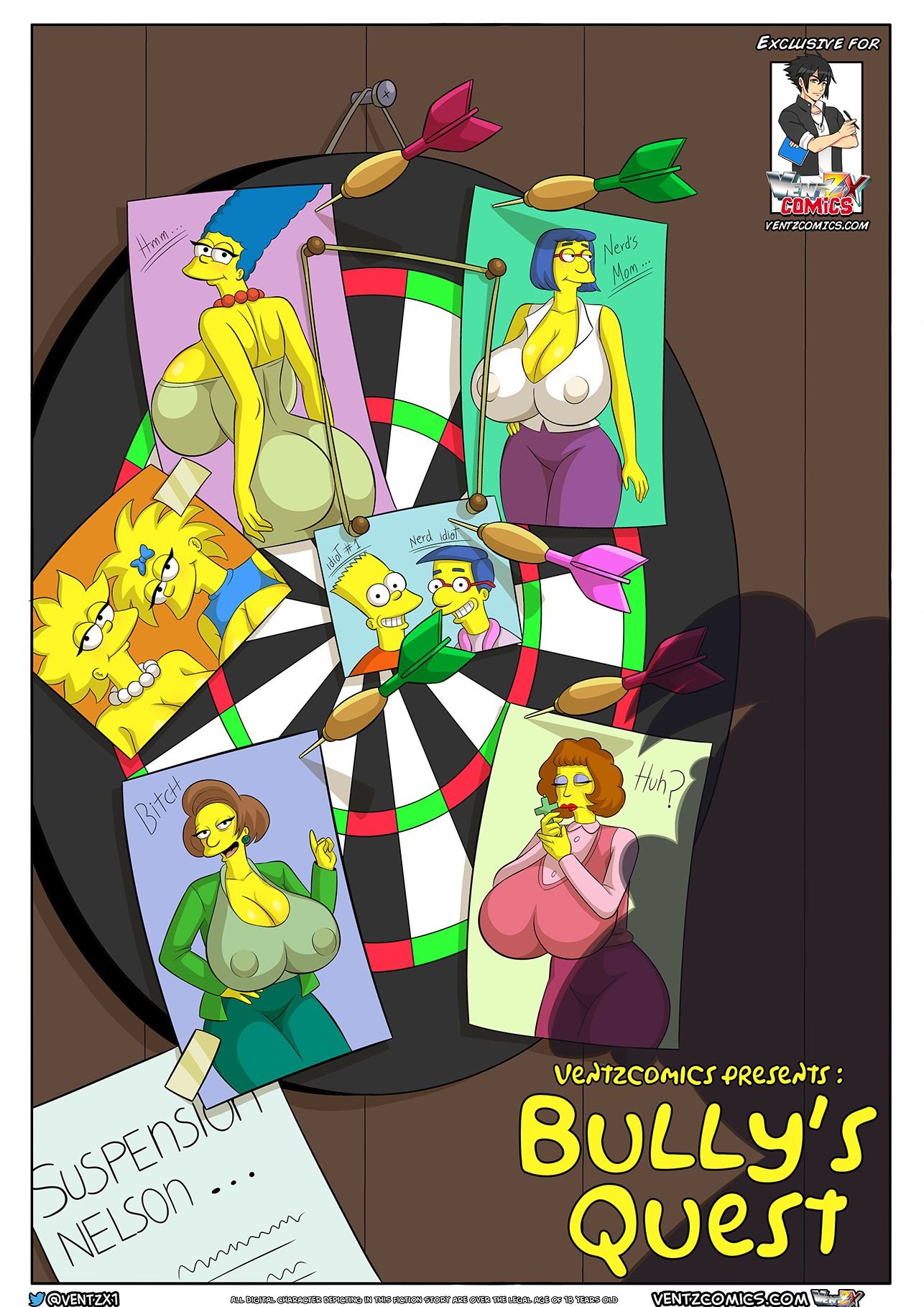 Bully’s Quest (The Simpsons) [Arabatos , Ventz Comics]