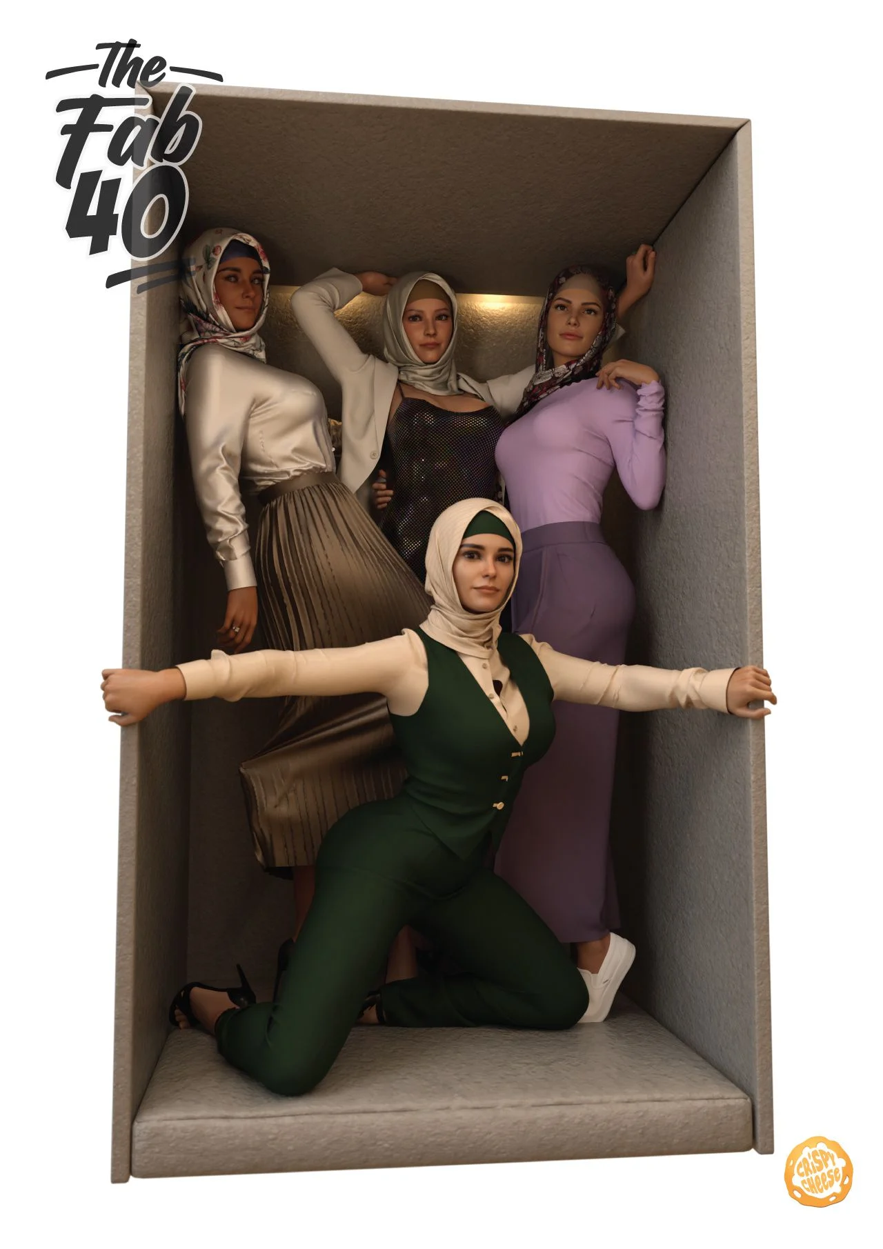 The Fab 40 [Crispy Cheese]