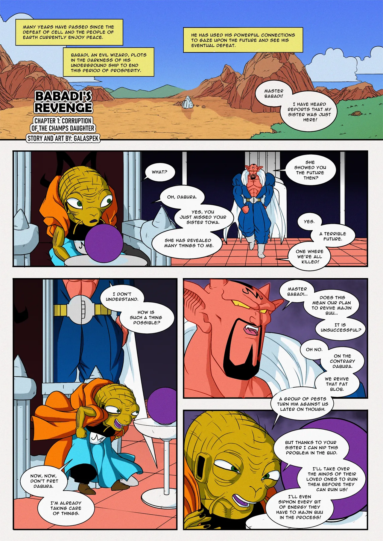 [Galaspek] Babadi's Revenge (Dragon Ball Z) (Color)