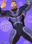 [Cresxart] PokeHunks - Sxpress Delivery (Professor Turo x Courier)