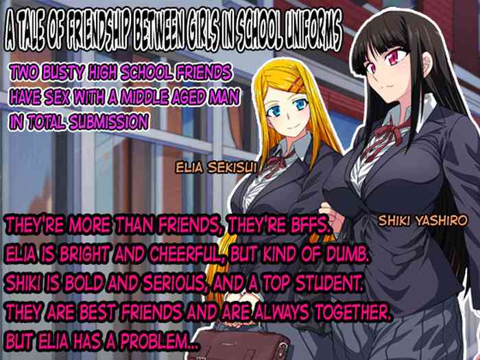 [Tsutakazura Mau Mau (Zassyu 2-gou)] Seifuku Shoujo Yuujou Tanshi - Kyonyuu JK Nakayoshi Combi o Chuunen Oyaji ga Zettai Fukujuu Sex | A Tale of Friendship Between Girls in School Uniforms [English] =TB=