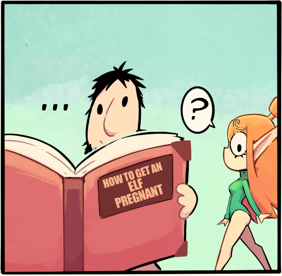 Elf Merrivius Comic [Pixzapix]