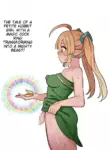 [Hotaru] [English] [Machine TL] Tanshou Houkei Futanari Hobbit Shoujo ga Mahou no Yubiwa de Kyokon Seiyoku Monster ni naru Hanashi 1-3