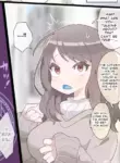 [imaat] A vore manga where you are shrunk by a girl with blue mucous membranes and then swallowed whole [English/Japanese]