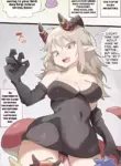 [imaat] The dragon girl swallows all the adventurers whole in a swollen belly samesize vore comic [English/Japanese]