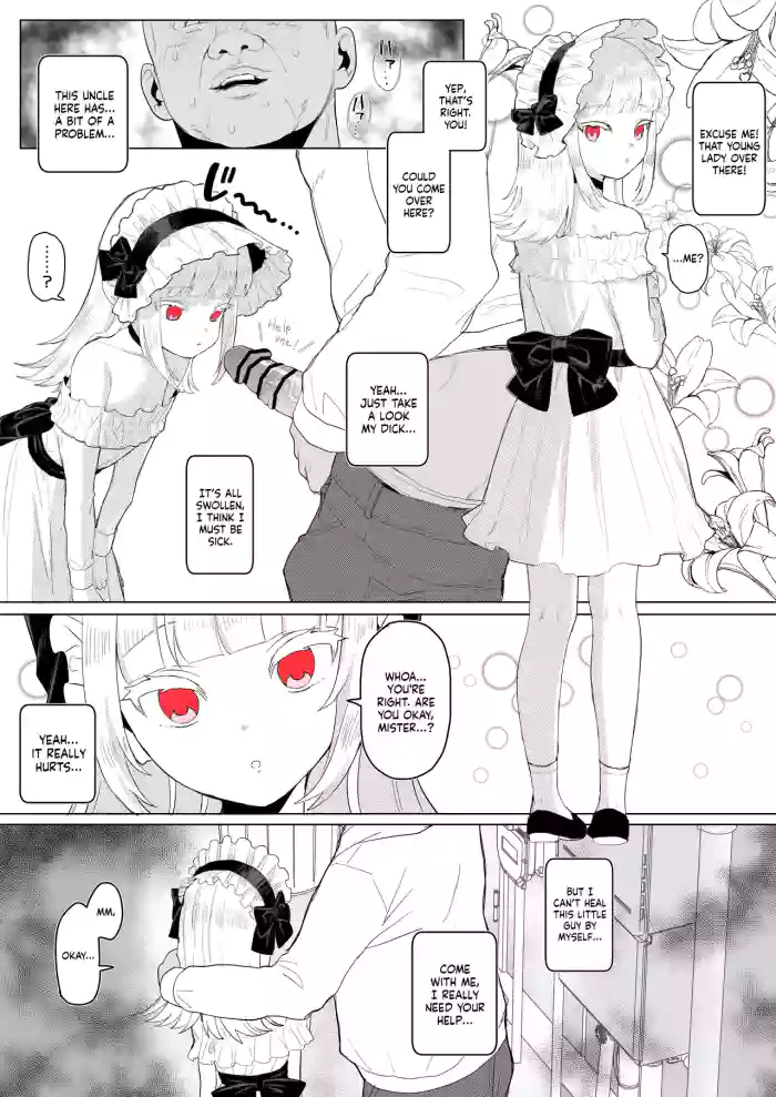 [Inchore] Lolita-kei Fashion Muchi Loli-kko Minuki Gansha | Innocent Loli Girl in Lolita Fashion Spotted and Stained [English]