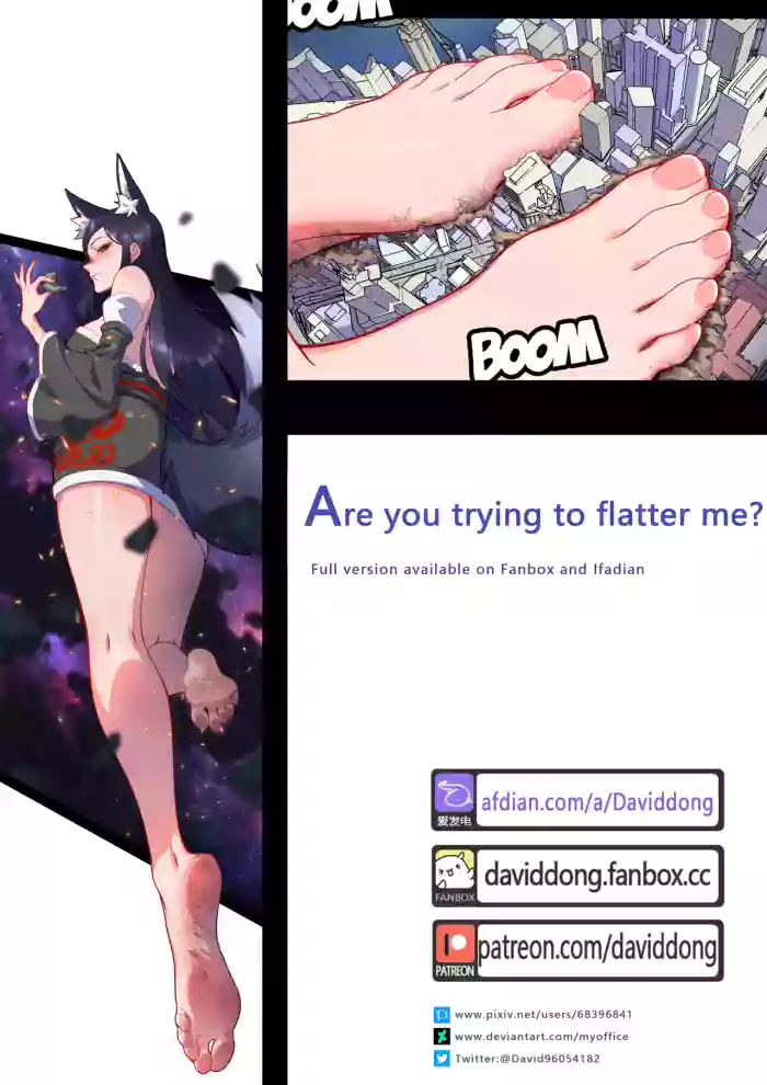 [David Dong] Are you trying to flatter me?
