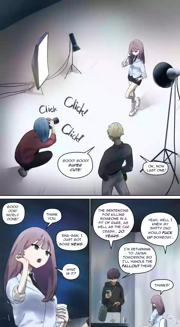 According to the law of the country where I came for the modeling shoot… 【Translated by kochakaden】