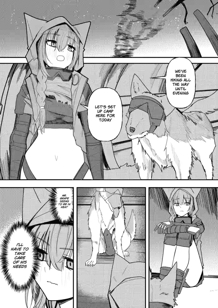 [Aohonoo] Wolf and Provence (Arknights) [English]