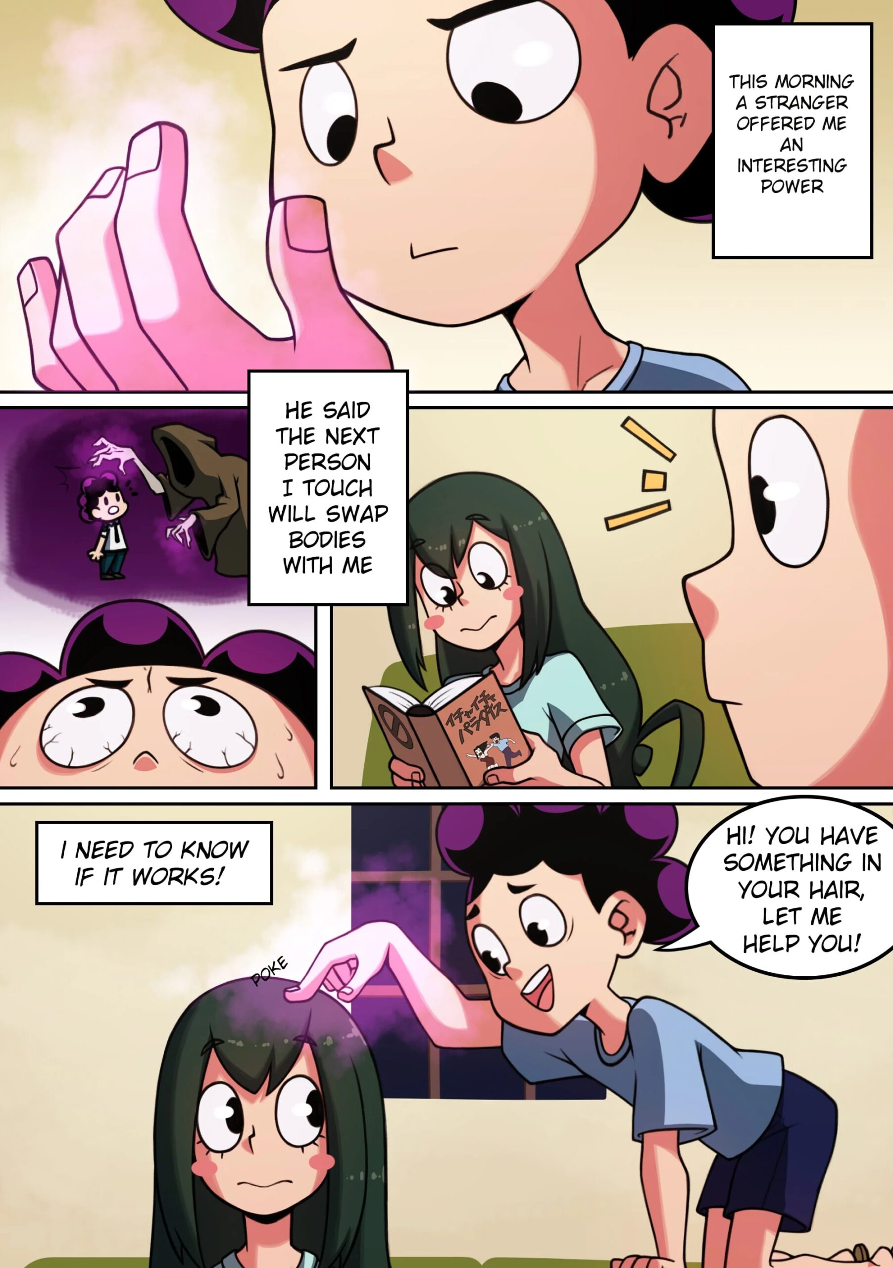 Mineta’s Lucky Break! (My Hero Academia) [TSFSingularity , Tobias Wheller]
