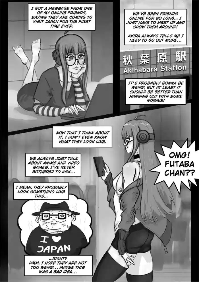 [Furcifur] Futaba meets a foreigner (Persona 5)