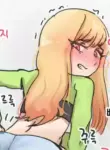 [hage]Marin, who hasn't had her pants pulled down since getting kancho | 똥침을 맞고 바지가 빠지지 않게 된 마린