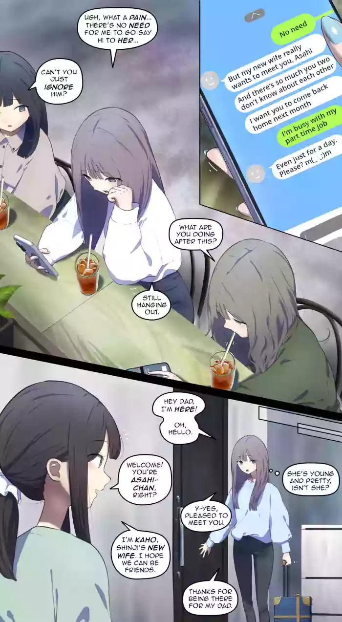 My father remarried, so I went to say hello… 【Translated by kochakaden】