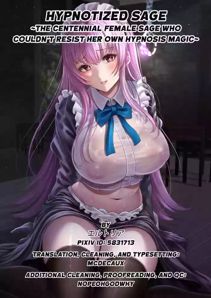 [Seika Kairaku Shoten (Eltoria, mkiBurger, norino)] Hypnotized Sage ~The centennial female sage who couldn’t resist her own hypnosis magic~
