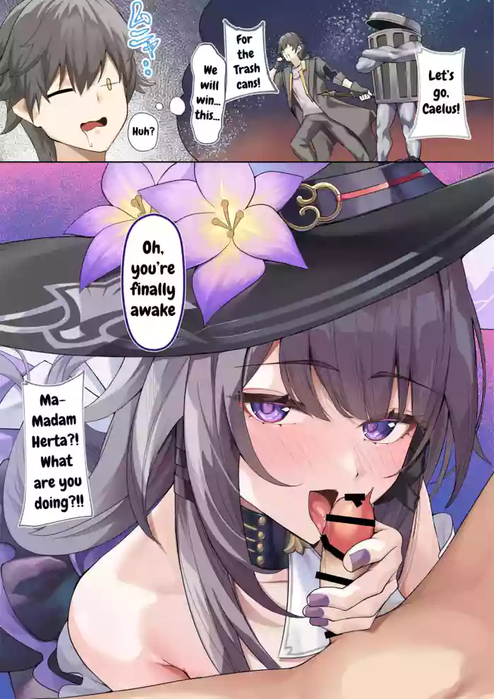 [Shiro Paka] Madam Herta wa Caelus no Seishi ga Hoshii Rashii... | Madam Herta seems to want Caelus's sperm... (Honkai: Star Rail) [English] [DefinitelyNotPixel]