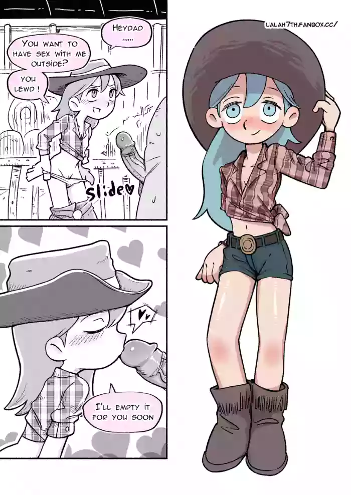 [Sumirechan] Cowgirl Hilda (Hilda) [Japanese, English]