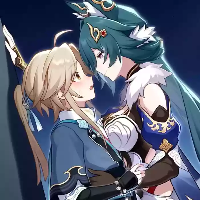 Yukong x yanqing (artist: ai4fun)