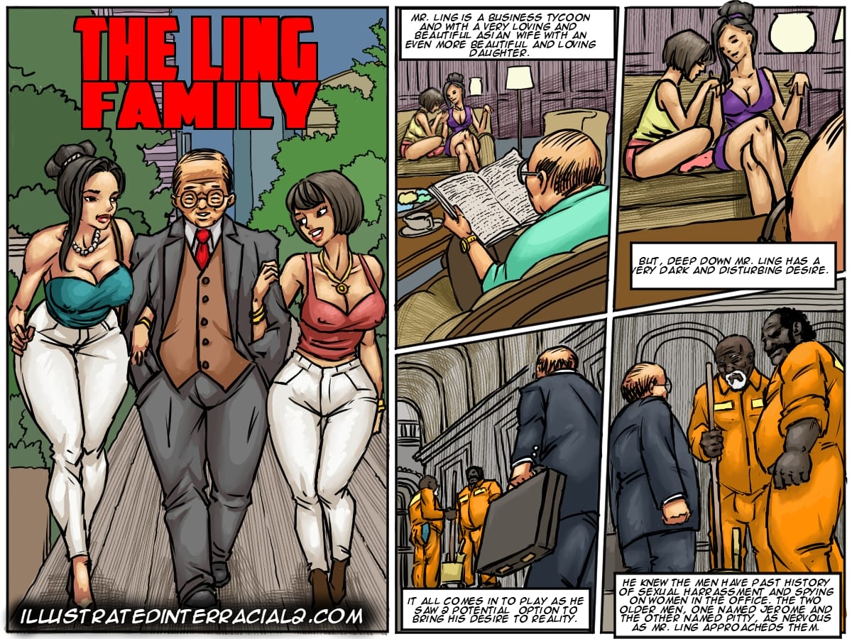The Ling Family [IllustratedInterracial]