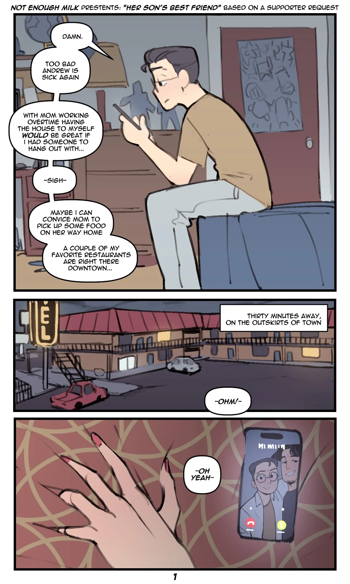 Her Son’s Best Friend [NotEnoughMilk]