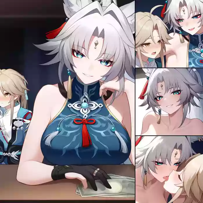Feixiao x yanqing (part 2) (honkai star rail)